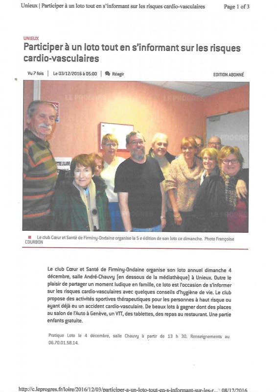 Journal de la tribune 03 12 2016