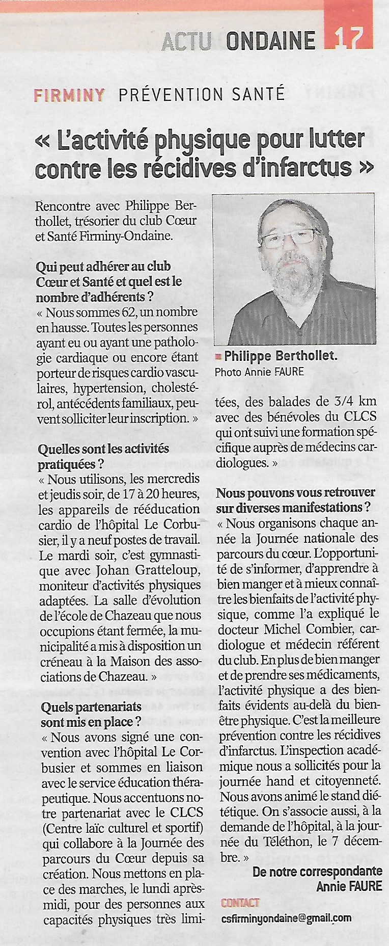 La tribune du 13 nov 2018